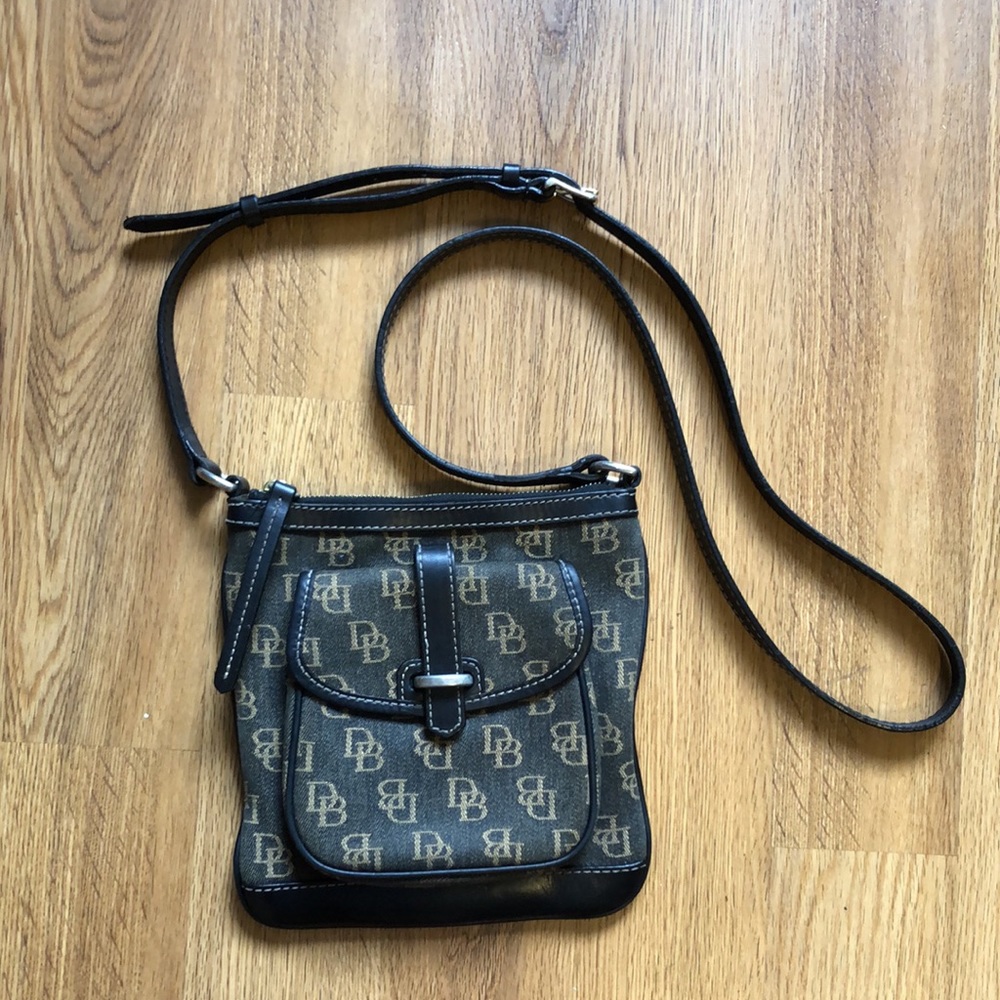 Dooney & Bourke Crossbody Bag Small Black & Brown